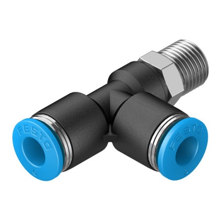 Festo Push-In T-Fitting QSTL-1/8-6 QSTL-1/8-6